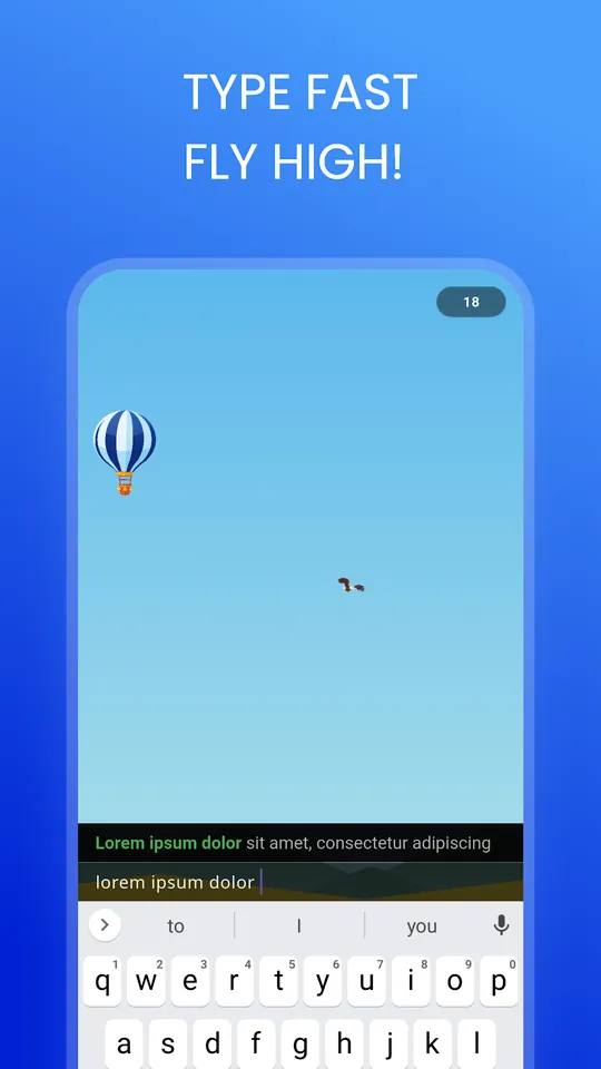Story Balloon — Dodge the eagles