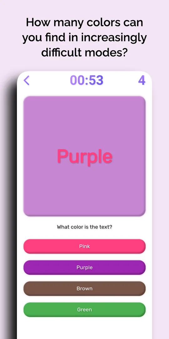 Which Color — Game modes