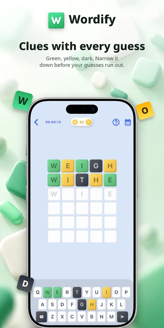 Wordify — Progressive mode